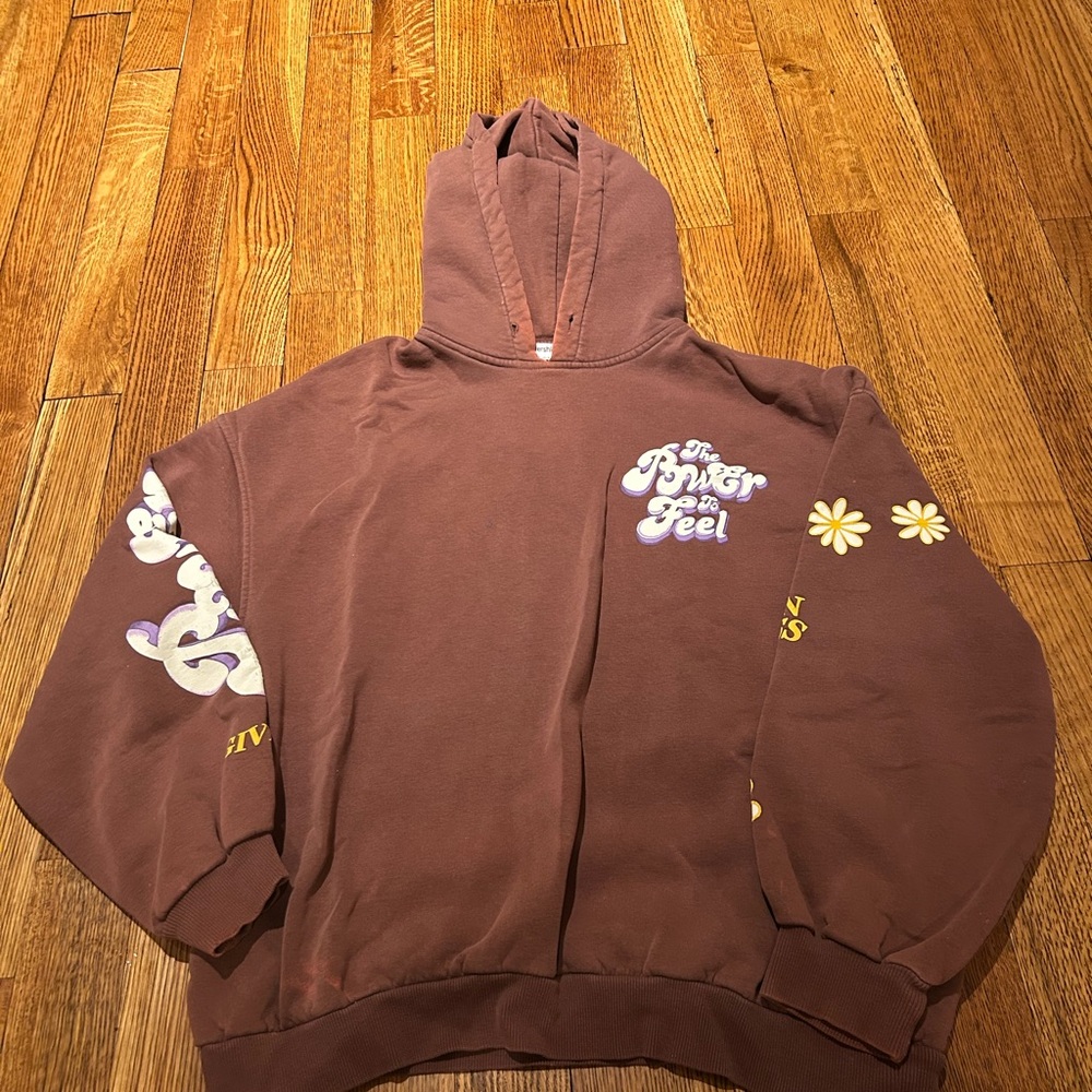Bershka Brown Hoodie